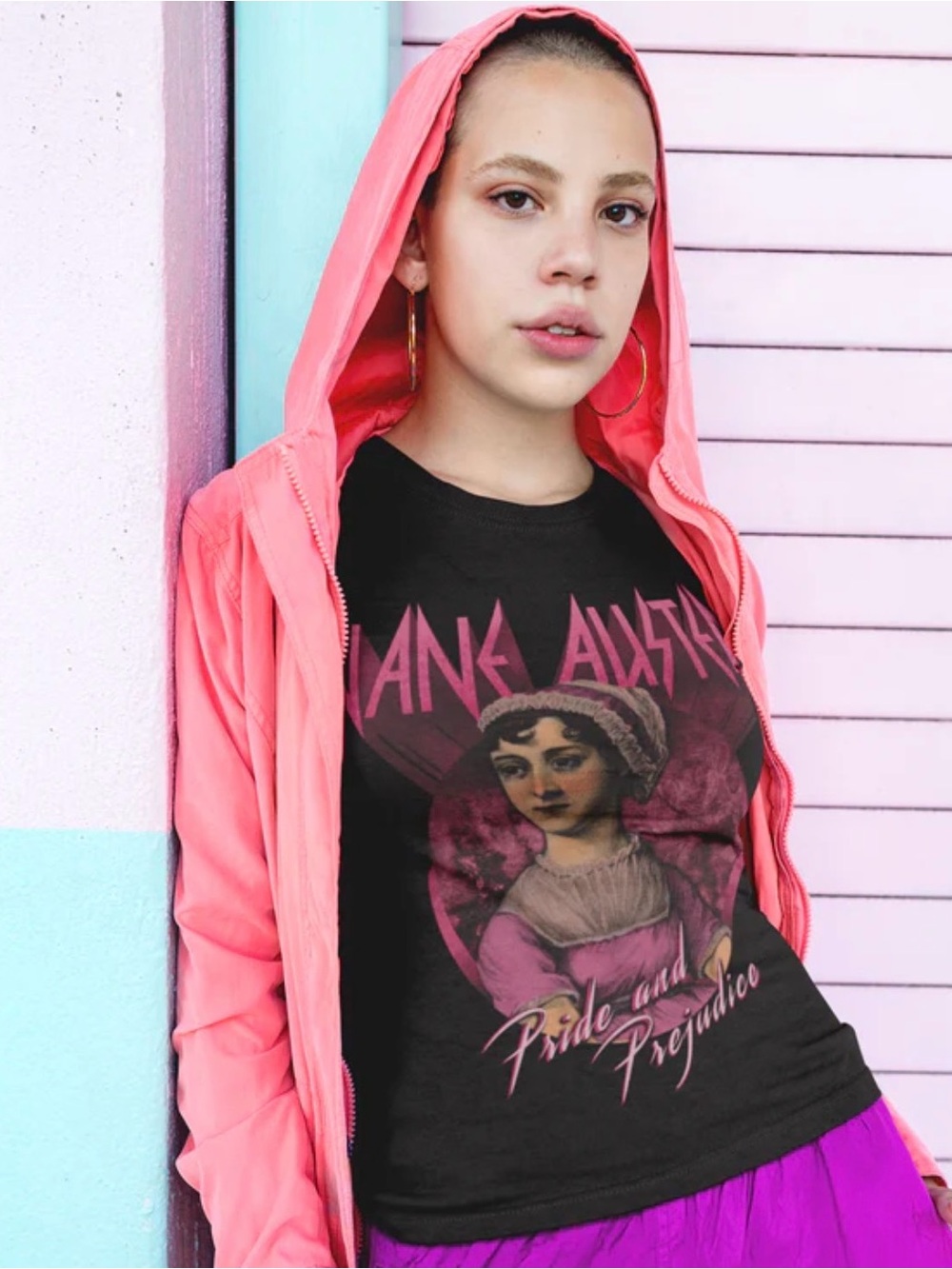 Jane Austen Pride and Prejudice Graphic Tee